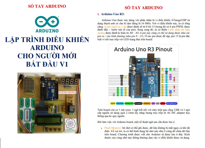 Sổ tay Arduino PDF