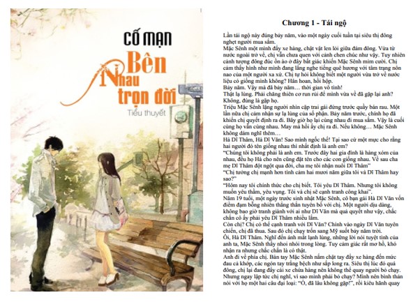 Truyện bên nhau trọn đời PDF - ViecLamVui