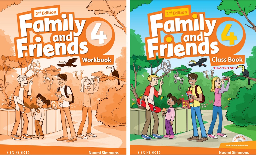 Family And Friends 4 2nd Edition Class Book, Workbook PDF
