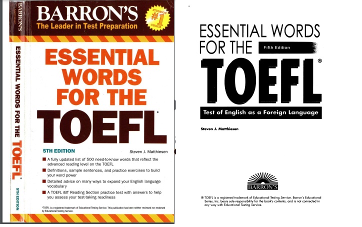 Barron's Essential Words For The TOEFL PDF