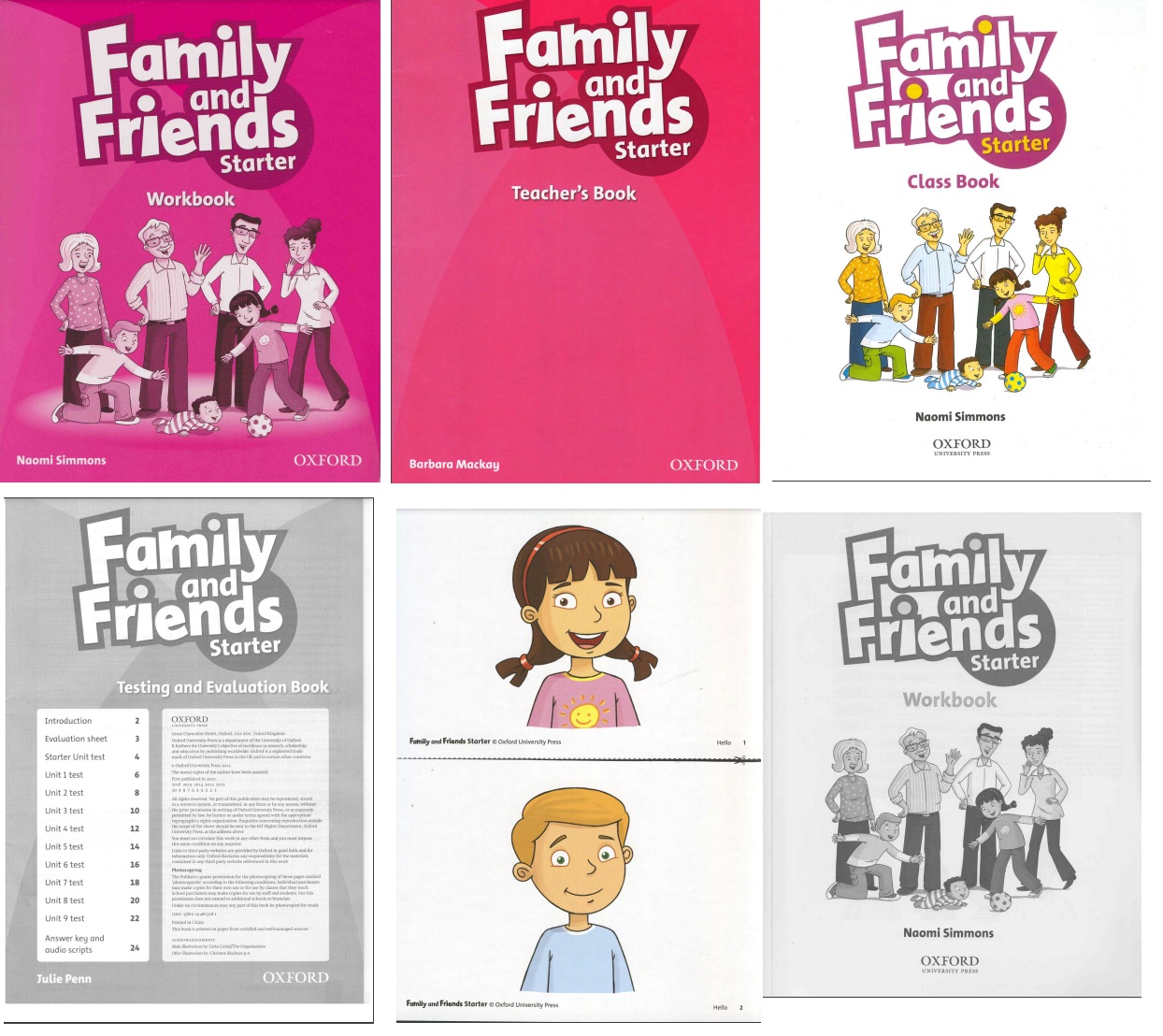 Family And Friends Starter PDF Download trọn bộ 