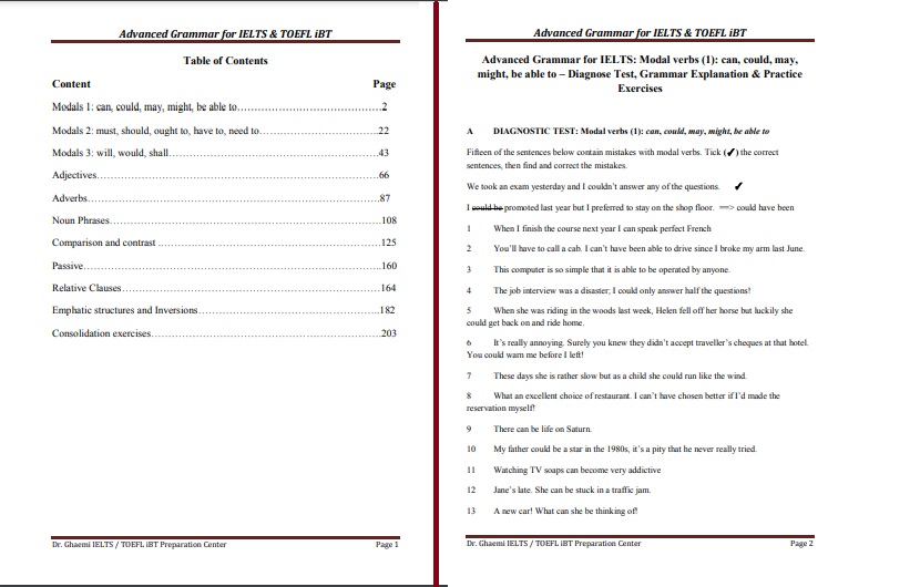 Advanced Grammar For IELTS PDF