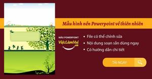 99+ Mẫu hình nền Powerpoint về thiên nhiên phong cảnh đẹp