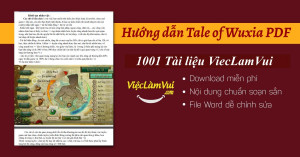 Hướng dẫn Tale of Wuxia PDF