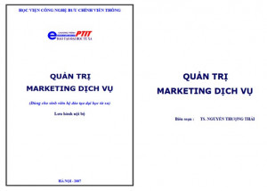 Giáo trình Marketing dịch vụ PDF