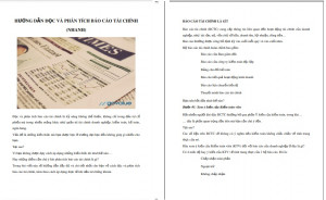 Sách hướng dẫn đọc báo cáo tài chính PDF