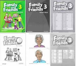 Giáo trình Family And Friends 3 PDF free download trọn bộ