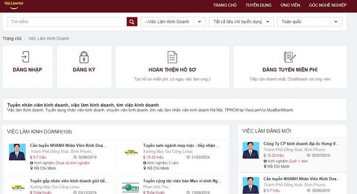Đăng tin tuyển dụng nhân viên kinh doanh mỹ phẩm