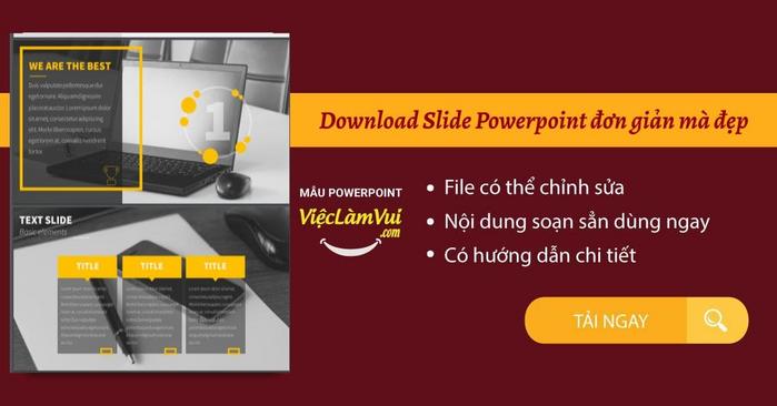 Download Slide Powerpoint đơn giản mà đẹp