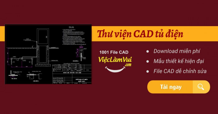 Thư viện CAD tủ điện - vieclamvui.com