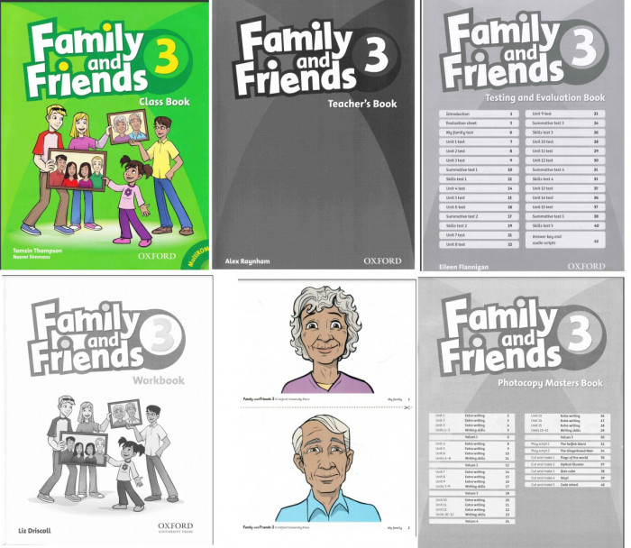 Giáo Trình Family And Friends 3 PDF Free Download Trọn Bộ